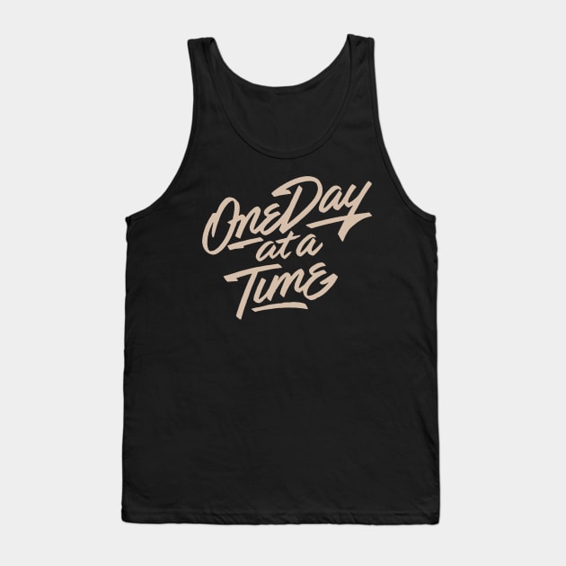 'One Day At a Time' PTSD Mental Health Shirt Tank Top by ourwackyhome